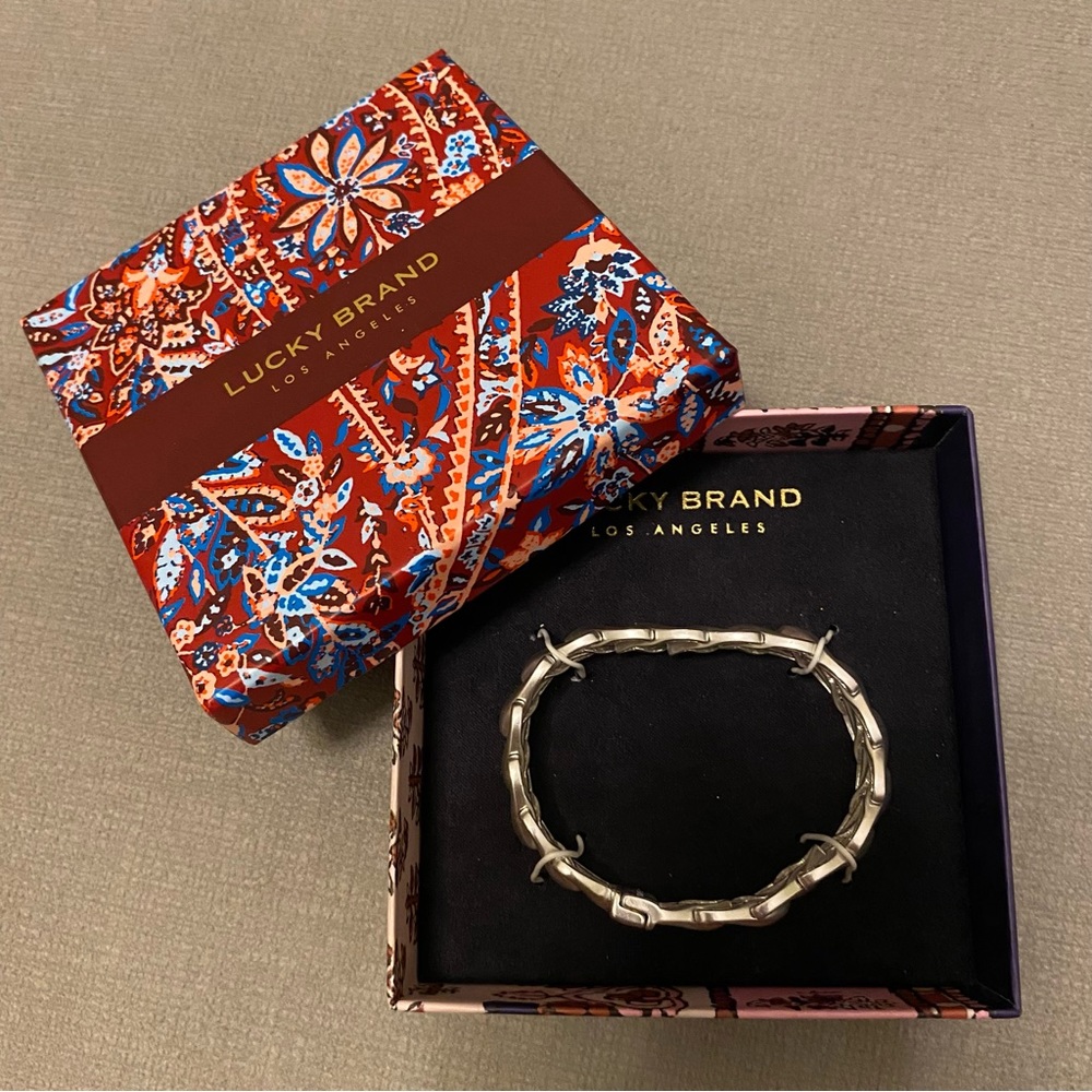 NIB Lucky Brand Silver Bracelet